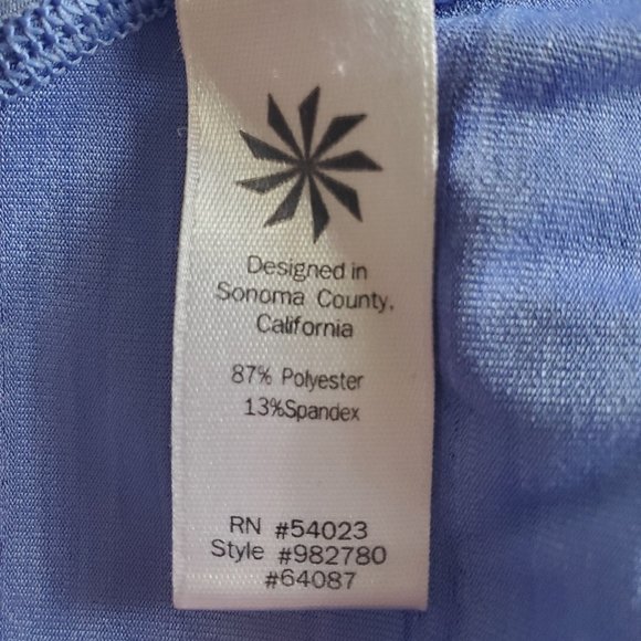 Athleta Racerback Blue Workout Tank Top Size XS - Picture 11 of 12